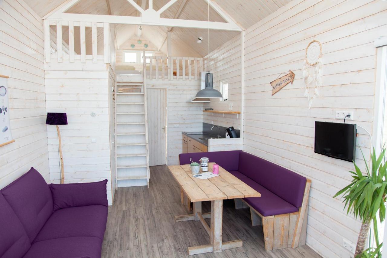 Surf En Beach Strandhuisjes Katwijk aan Zee Zewnętrze zdjęcie