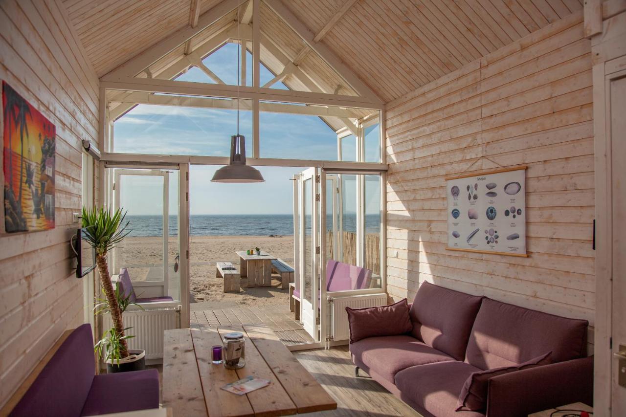 Surf En Beach Strandhuisjes Katwijk aan Zee Zewnętrze zdjęcie