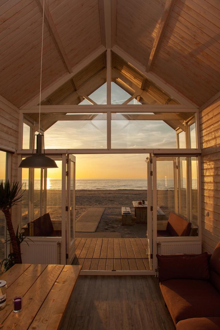Surf En Beach Strandhuisjes Katwijk aan Zee Zewnętrze zdjęcie
