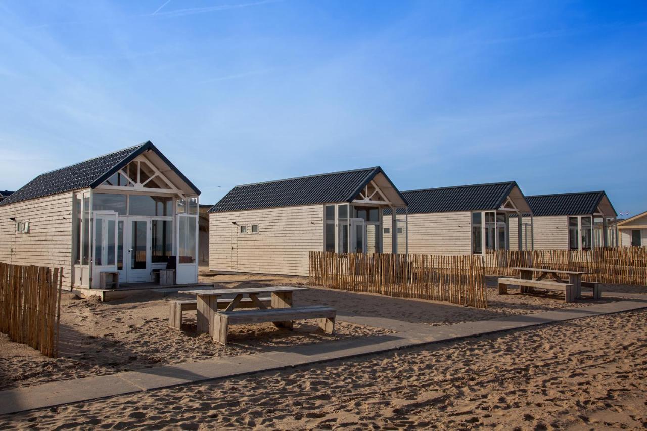 Surf En Beach Strandhuisjes Katwijk aan Zee Zewnętrze zdjęcie