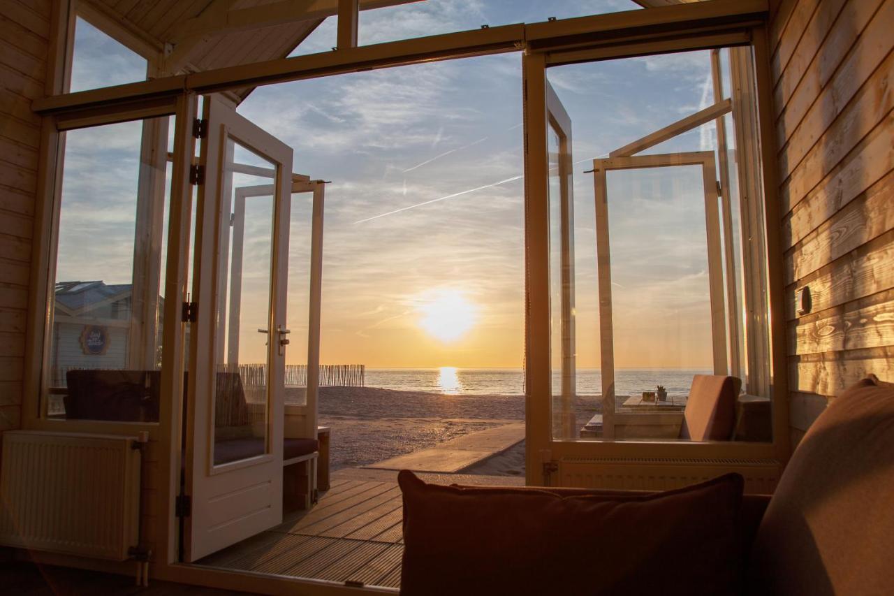 Surf En Beach Strandhuisjes Katwijk aan Zee Zewnętrze zdjęcie